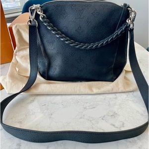 Louis Vuitton
Babylone monogram Mahina Leather BB Handle and Shoulder Bag M51223